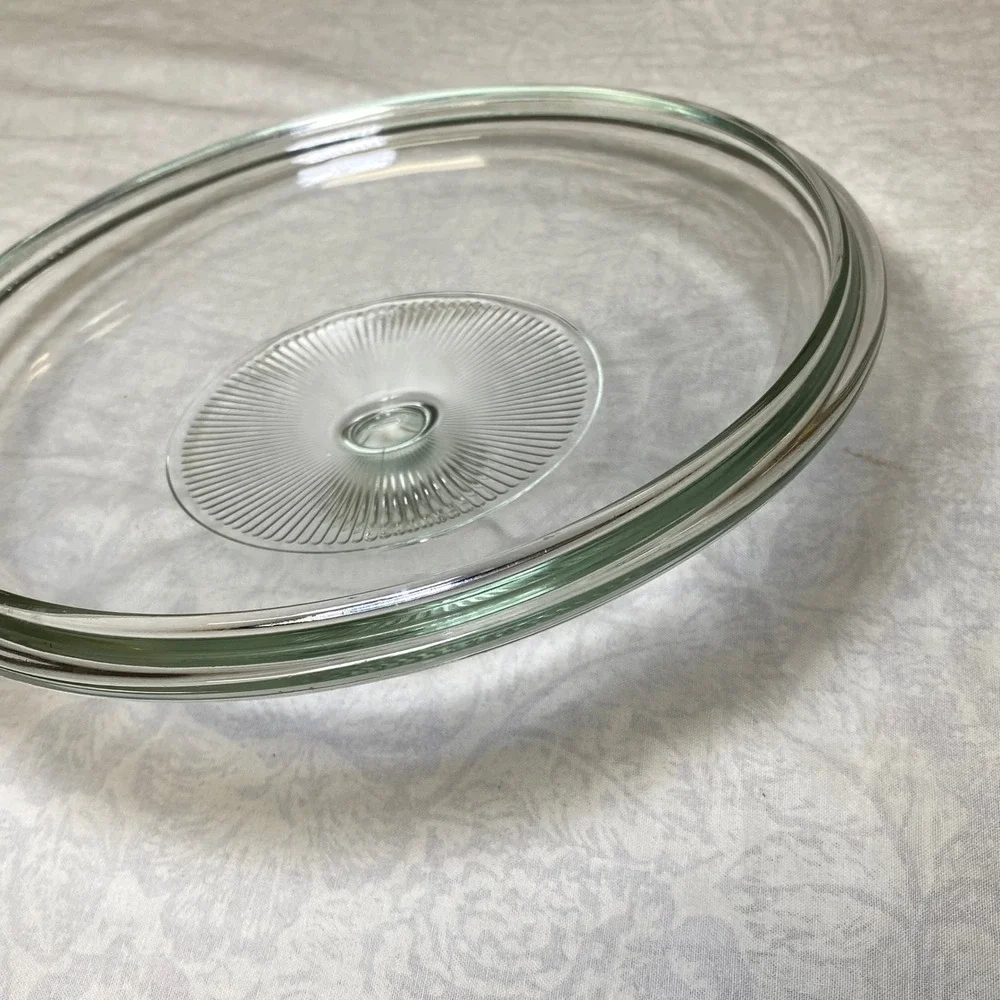 Pyrex 623-C Clear Glass Replacement Lid 8